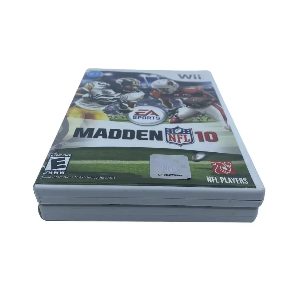 Nintendo Wii Sports 2 Game Lot Tiger Woods PGA Tour 09 Madden NFL 10 CIB Tested
